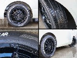 デルフ0617インチアルミホイールに、ナスカータイヤ17インチを装備しております！