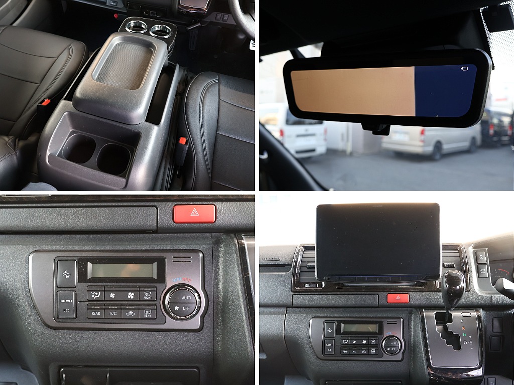 メーカーオプションのデジタルインナーミラーも装備しております！