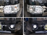 ヘッドライト、フォグランプ共にLEDの物を装備しております！