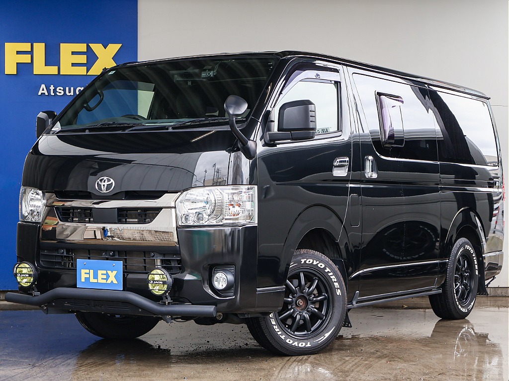 ハイエースバン　2.8L　S-GLダークプライムⅡ　ディーゼル４WD　オリジナルシートアレンジVer4！
