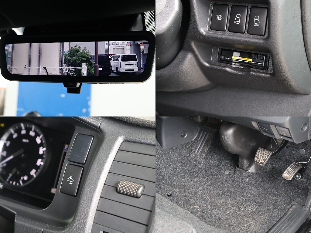 メーカーオプションのデジタルインナーミラーも装備しております！
