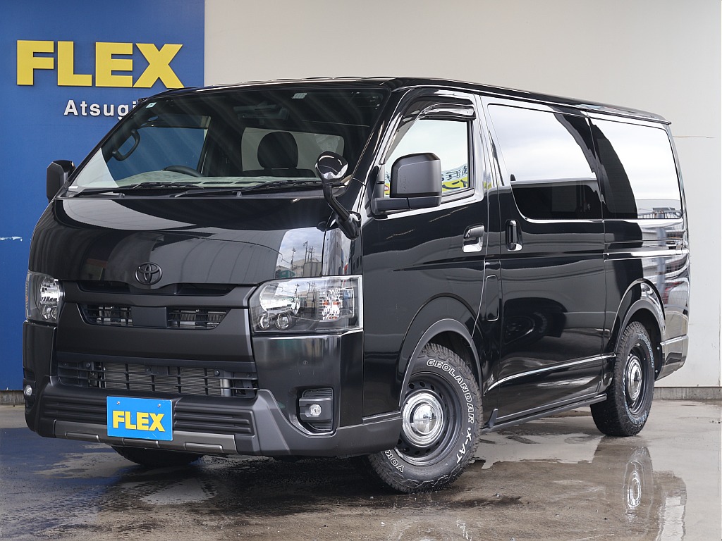 R4年式　ハイエースバン　S-GL　ダークプライムⅡディーゼル4WD　ブラックエディションパッケージ！