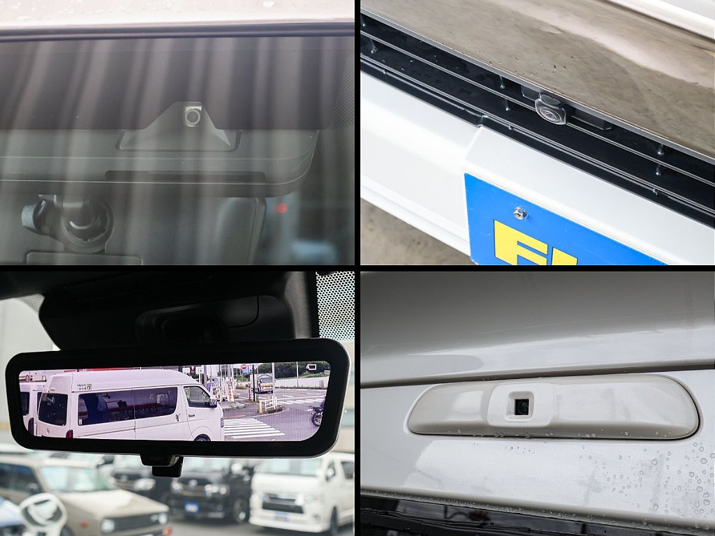 メーカーオプションのデジタルインナーミラー付きの車両になります！