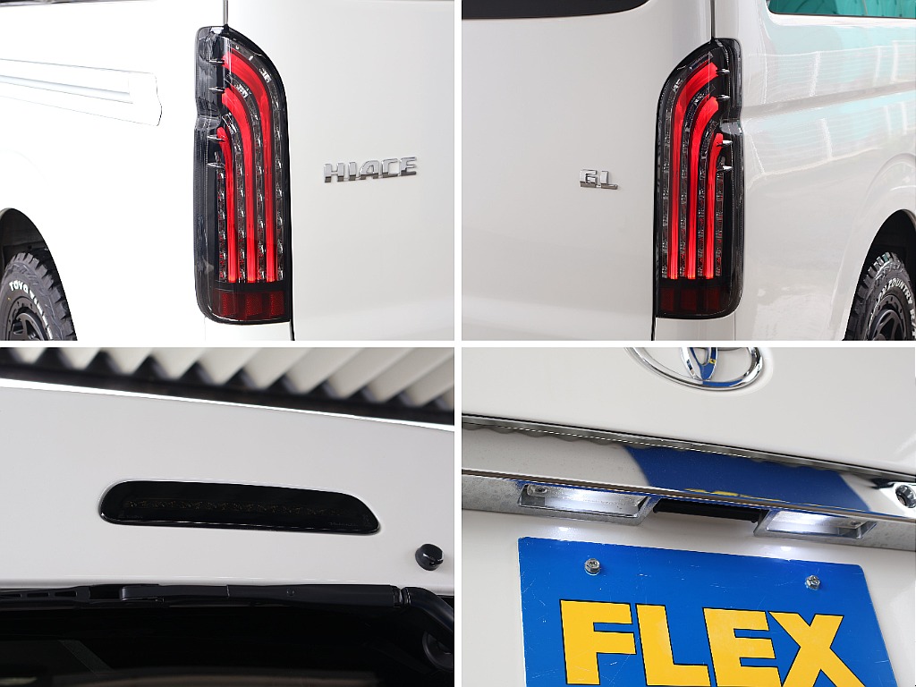 テールランプは煌LEDテールランプをレッドで装備しております！