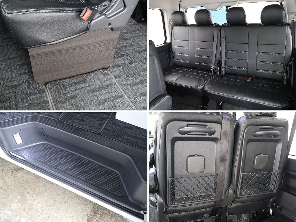 新品のフットパネルを装備し高級感のある車内に仕上がっております！