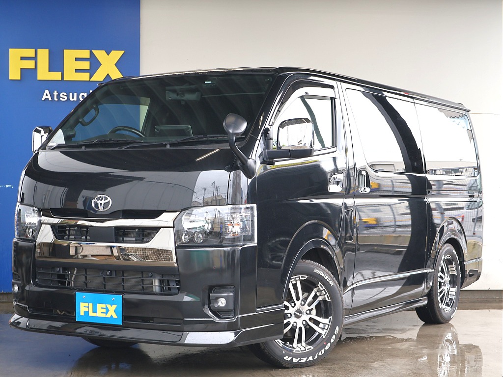 R4年式　ハイエースバン　S-GL　ダークプライムⅡ　ガソリン2WD　買取直販　ワンオーナー！