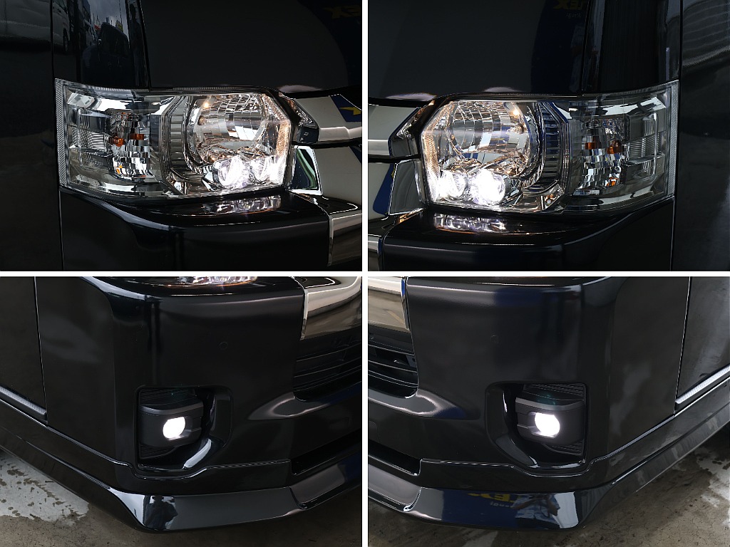 LEDヘッドライトにフォグランプも標準でLEDになります！