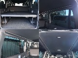 サイドバーも装備されており、ハイエースの広い車内空間を有効的に活用いただけます！