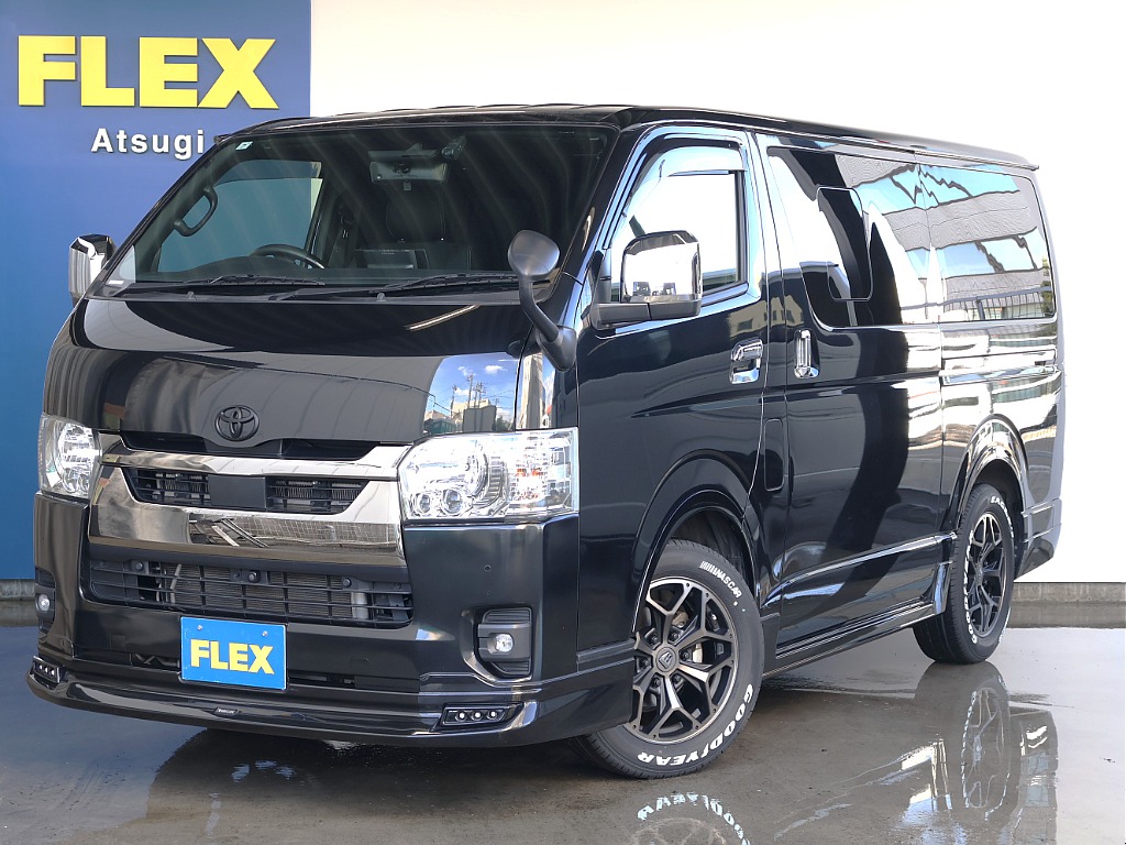 ハイエースバン　S-GL　ダークプライムⅡ　2.0L　ガソリン2WD  モデリスタフルエアロ装備！