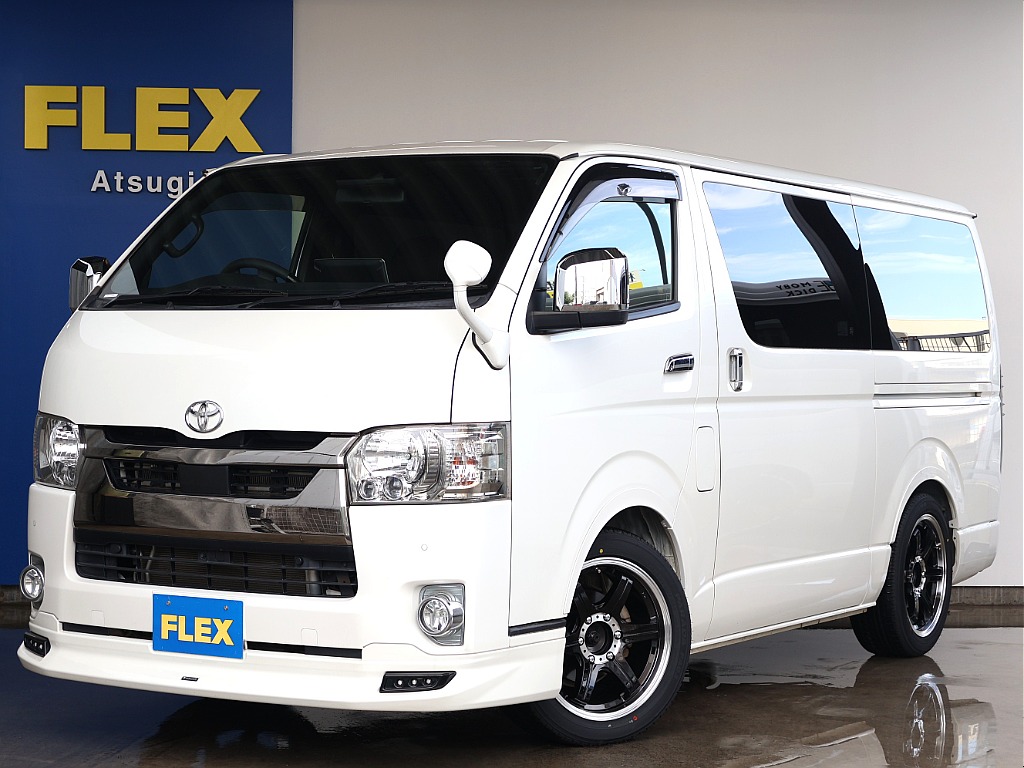 R2年式　ハイエースバン　S-GL　ダークプライムⅡ　2.8L　ディーゼル4WD　新作アルミ×モデリスタ！