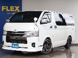R8年式　ハイエースバン　S-GL　ダークプライムⅡ　2.0L　ガソリン2WD　買取直販ワンオーナー車両！