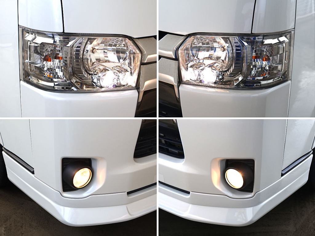 LEDヘッドライトやオリジナルのフロントスポイラーも装備されております！