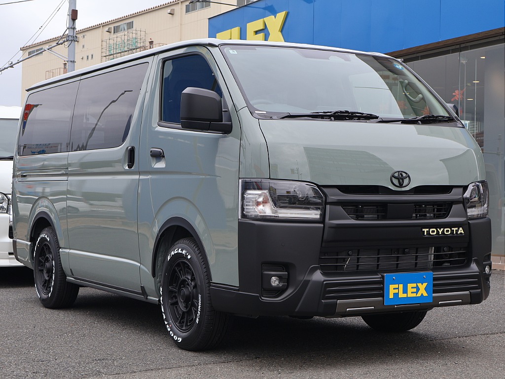 トヨタ&nbsp;ハイエースバン&nbsp;5ドアバン2.8ディーゼルT スーパーGLロング&nbsp;アースカラーカーキ&nbsp;神奈川県の詳細画像&nbsp;その20