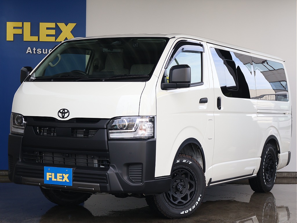 トヨタ&nbsp;ハイエースバン&nbsp;5ドアバン2.8ディーゼルT DXロング 4WD&nbsp;8ナンバー！内装WoodVillage！&nbsp;神奈川県