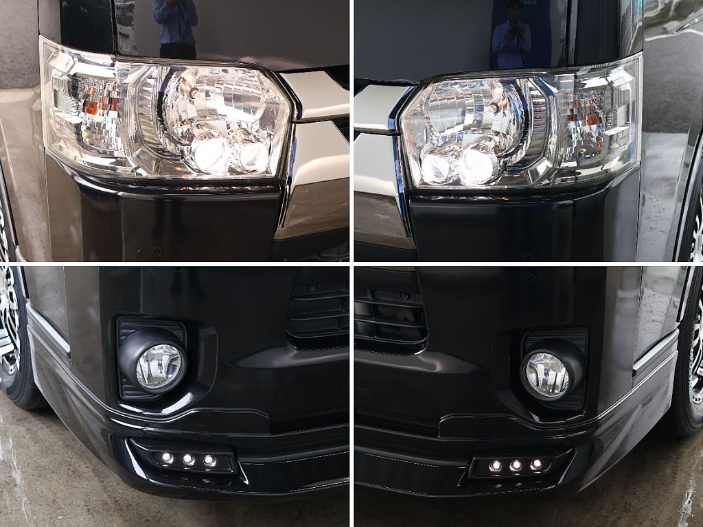 トヨタ&nbsp;ハイエースバン&nbsp;5D2.8DTスーパーGLダークプライムⅡL 4WD&nbsp;大人気モデリスタのフロントスポイラー装備！&nbsp;神奈川県の詳細画像&nbsp;その14