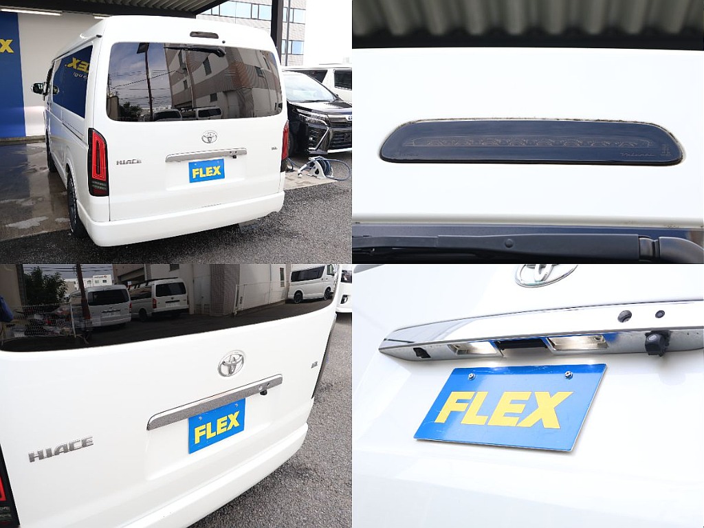 ハイマウント、ナンバー灯もLEDになってます！細かなカスタムも施された一台です！