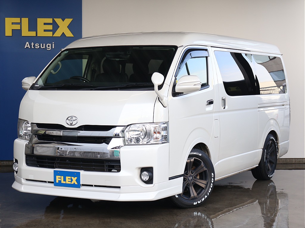 トヨタ&nbsp;ハイエース&nbsp;ワゴン2.7GLロング ミドルルーフ&nbsp;便利なリクライニング加工済み！&nbsp;神奈川県