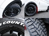 新品タイヤ＆新品AWをインストールしております♪タイヤサイズ215/65R/16