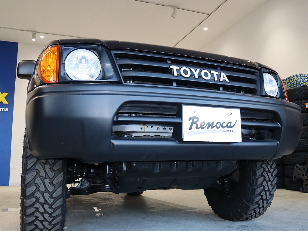 【平成12年後期型】95プラドARMY×BMW MINI純正カラーホットチョコレートNEWオールペイント】【3400㏄ Ｖ６ガソリンエンジン】