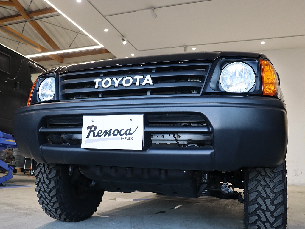 【平成12年後期型】95プラドARMY×BMW MINI純正カラーホットチョコレートNEWオールペイント】【3400㏄ Ｖ６ガソリンエンジン】