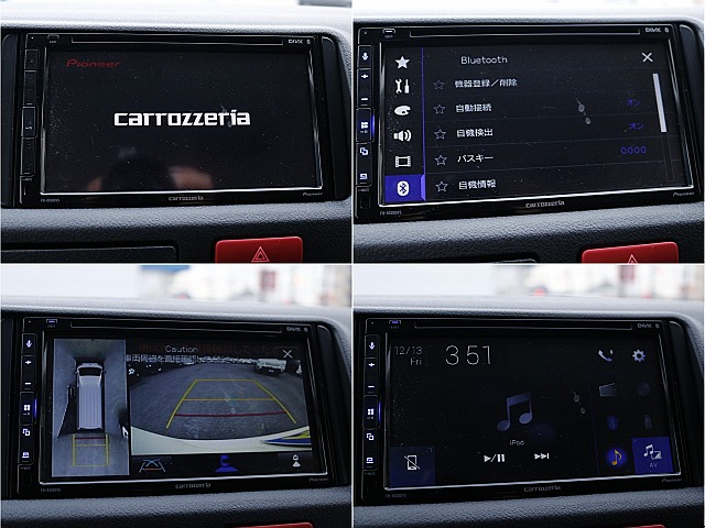 カロッツェリアディスプレイオーディオ（Bluetooth接続可能）パノラミックビューモニター付き！！