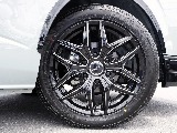 FLEXオリジナルブラックミーリング１８インチAW＆ヨコハマパラダPA03タイヤ（新品装着）