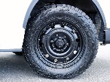 新品FLEXオリジナル 16インチ Pawホイール、新品TOYO　オープンカントリータイヤを装着しております☆  あえてホワイトレター無しのタイヤをチョイスしております！