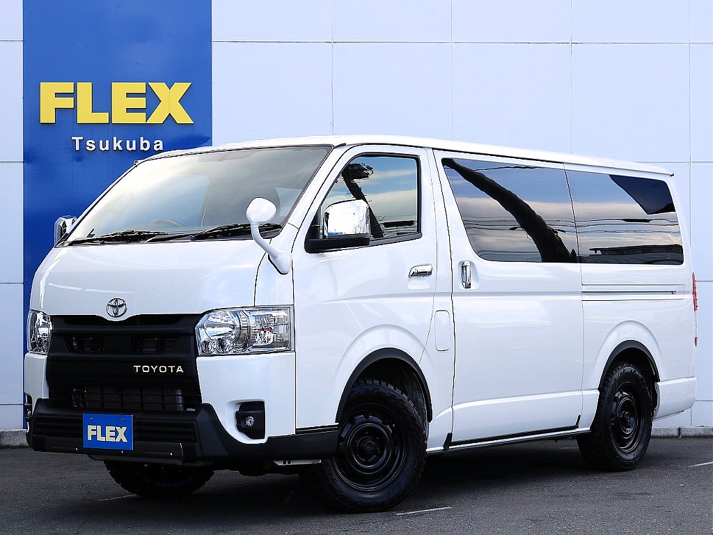 【厳選仕入中古車】ハイエースバン　ディーゼル４WD パールホワイト　寒冷地仕様　オリジナルカスタム車両入庫いたしました☆
