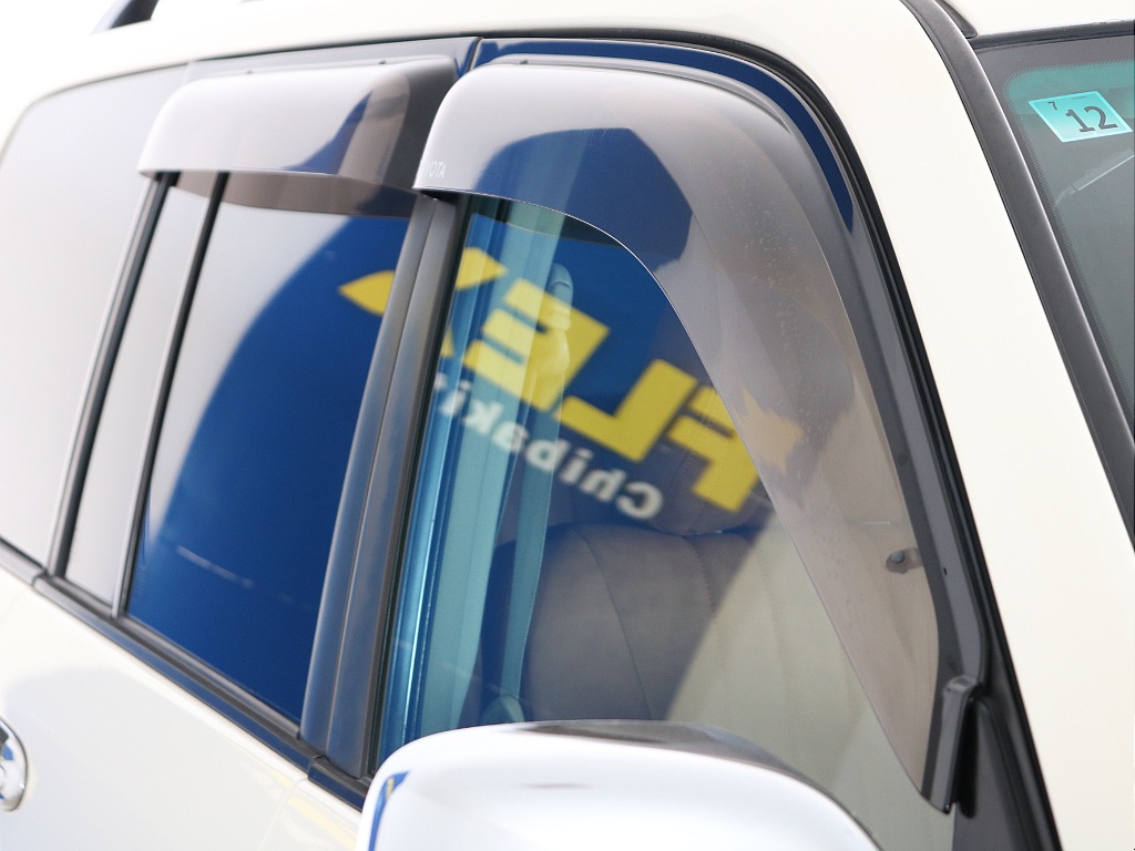 サイドバイザー付きのお車です！