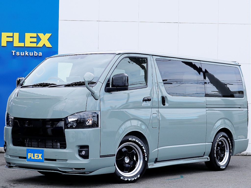 登録済未使用車アースカラーパッケージ渾身のフルエアロ仕様！！！