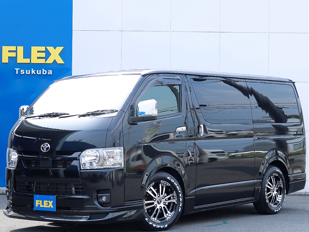 【厳選仕入れ中古】R５年式ハイエースバン　ダークプライムⅡ☆　高年式・低走行車、カスタム多数のハイエースが入庫いたしました♪