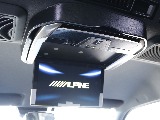 アルパイン製12.8インチフリップダウンモニター装着済み♪