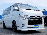 茨城県つくば市にハイエース専門の新車・中古車の展示場を展開！人気のグレード・年式をその場で見比べられます♪皆様のご来場、お問合せを心よりお待ちしております☆