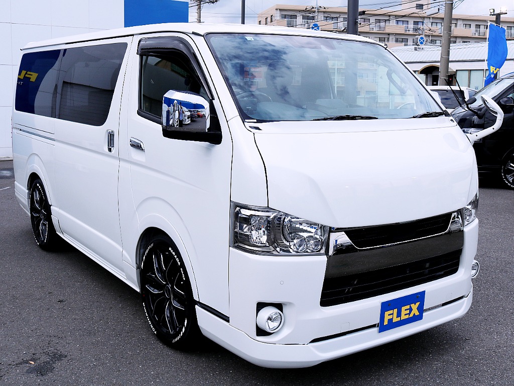 茨城県内最大級のハイエース専門店です！お気軽にご来店、お問い合わせ下さい♪