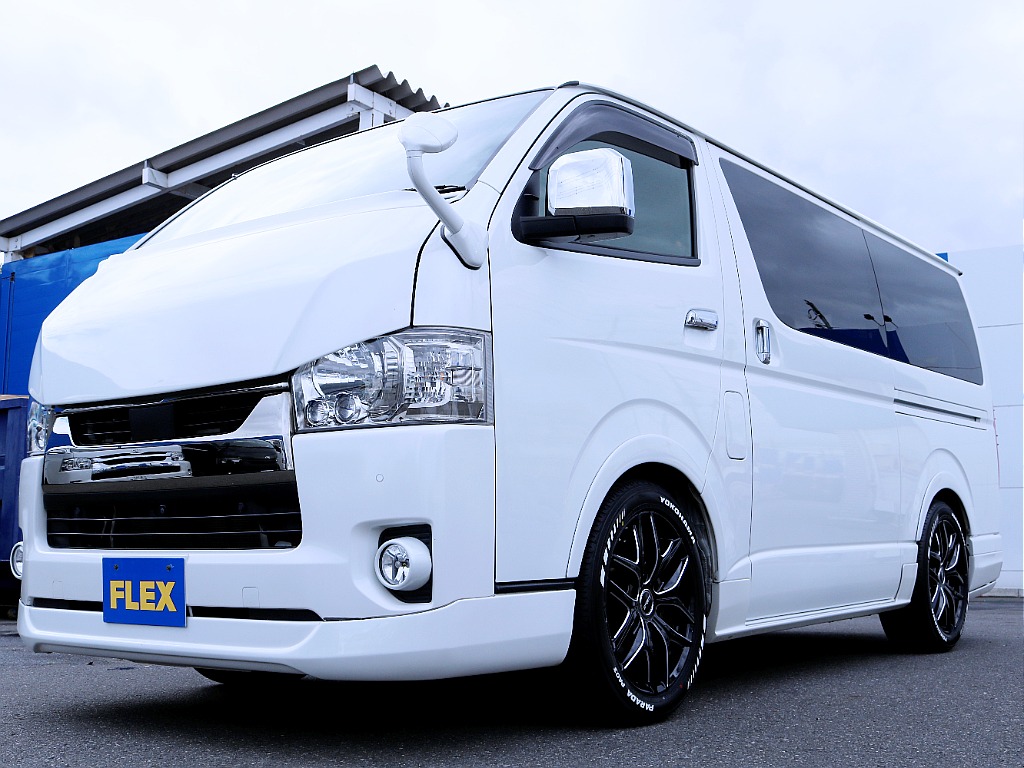 茨城県内最大級のハイエース専門店です！お気軽にご来店、お問い合わせ下さい♪