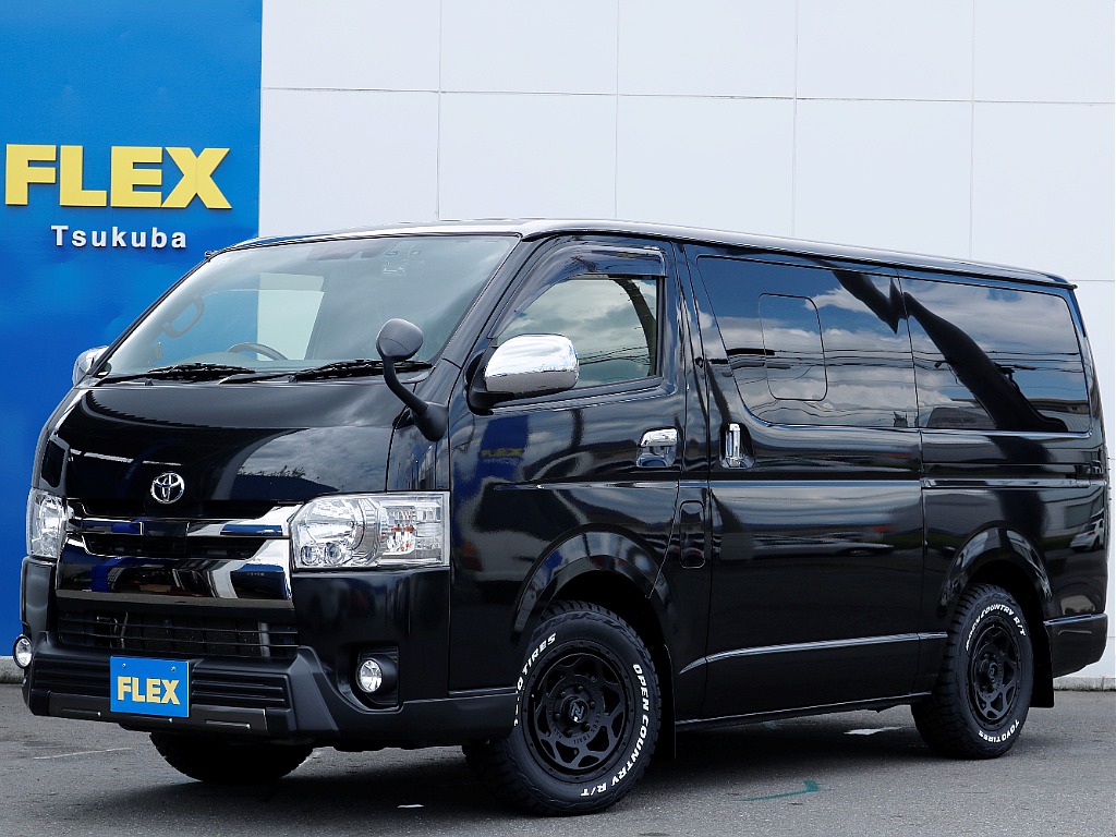 厳選仕入れ中古】R2年式ハイエースバン　ディーゼルダークプライムⅡ☆　高年式・低走行車、カスタム多数のハイエースが入庫いたしました♪