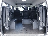 ベットマットを取り外せば広大なラゲッジスペースに♪