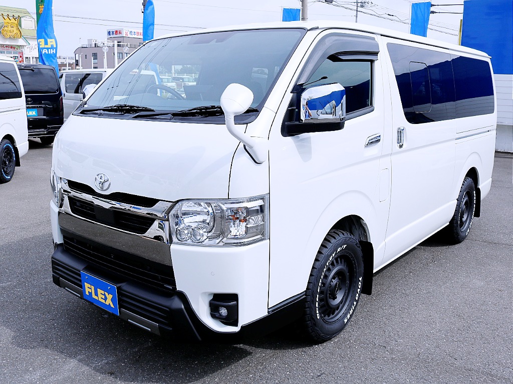 茨城県内最大級のハイエース専門店です！お気軽にご来店、お問い合わせ下さい♪