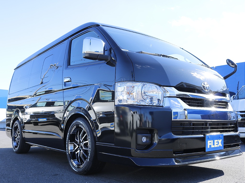 外装、内装カスタム多数の新車ハイエースワゴン！ 早い者勝ちの1台です☆
