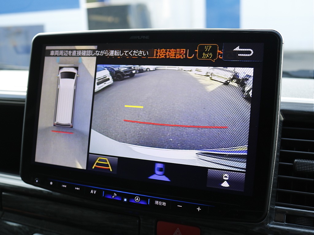 パノラミックビューモニター☆ 駐車も楽々です♪