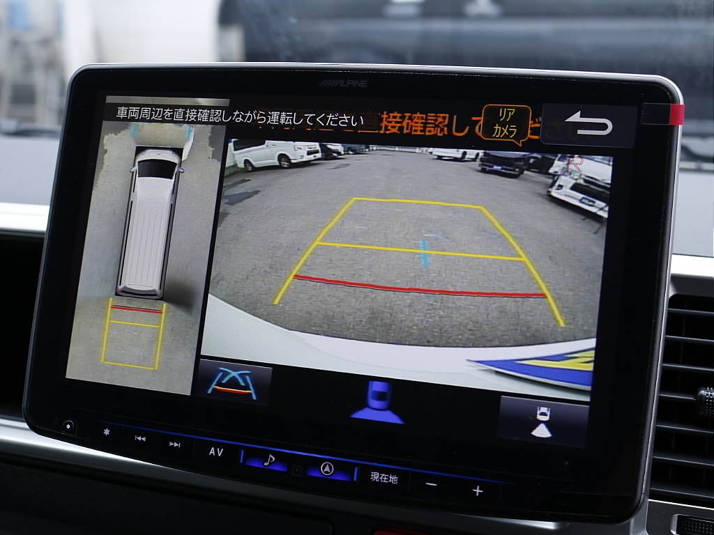 パノラミックビューモニター搭載☆ スーパーロングでも駐車も簡単です♪