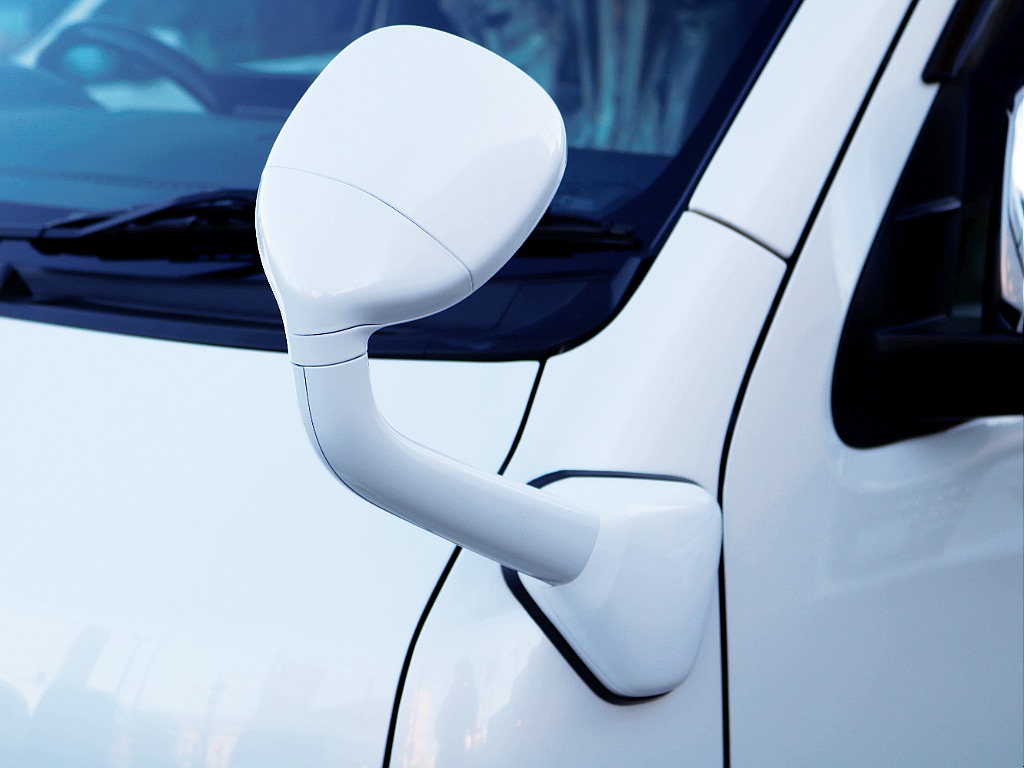 ボディ同色コーナーミラー新品装着♪