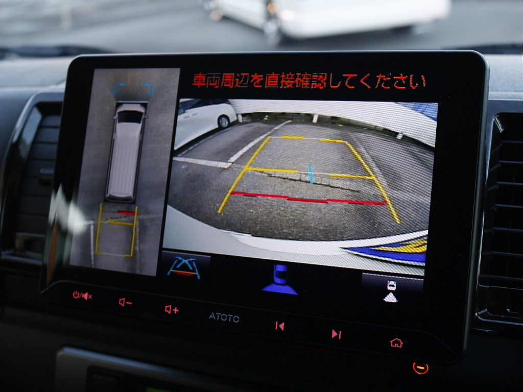 全周位カメラ装備しております♪