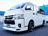 茨城県つくば市にハイエース専門の新車・中古車の展示場を展開！人気のグレード・年式をその場で見比べられます♪皆様のご来場、お問合せを心よりお待ちしております☆