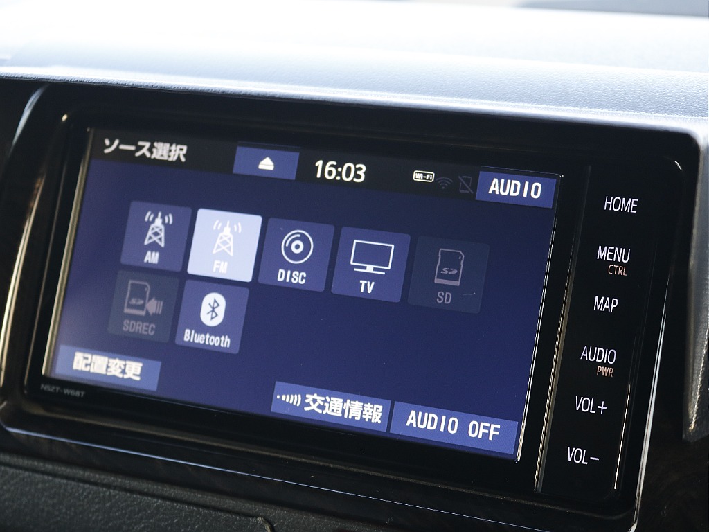 純正7インチナビが装着されています☆