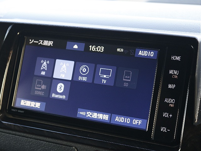 純正7インチナビが装着されています☆
