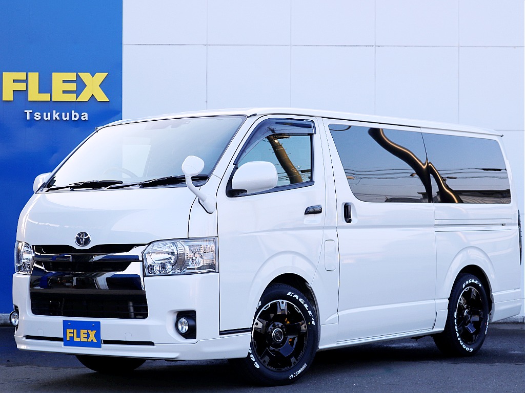令和2年式ハイエースディーゼル2WDダークプライム2 TRDフルエアロカスタム車が入庫しました☆