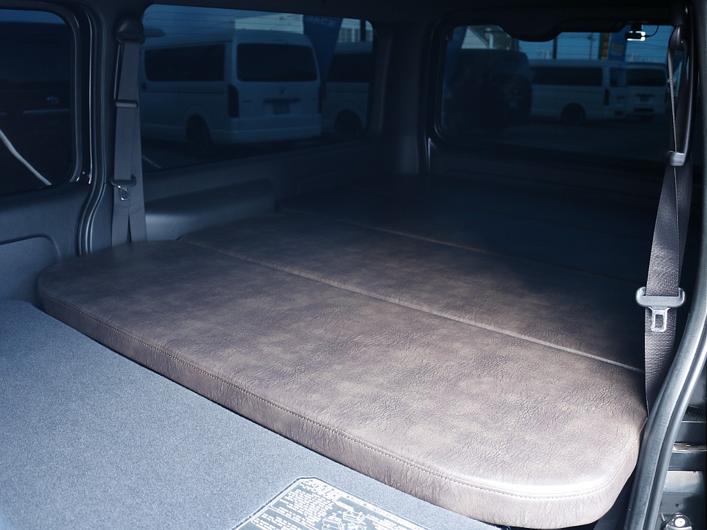 広々スペースで車中泊もＯＫです！