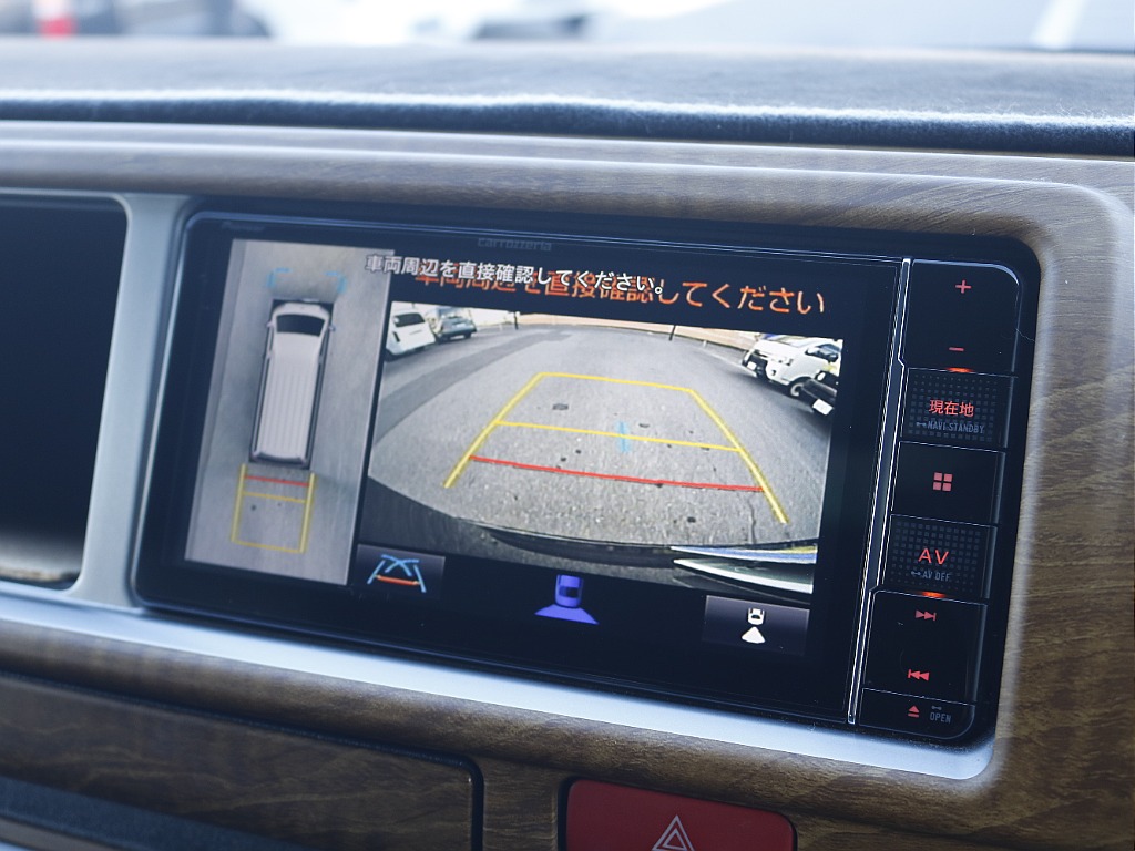 パノラミックビューモニターもナビ連動加工済み♪