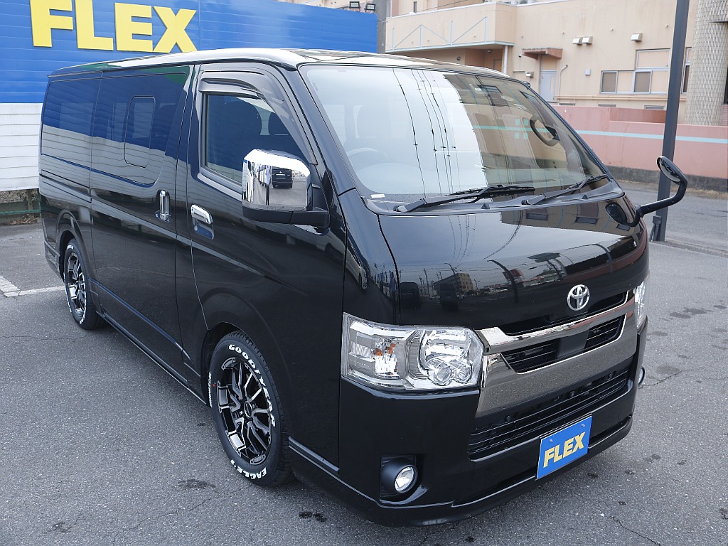 茨城県つくば市にハイエース専門の新車・中古車の展示場を展開！人気のグレード・年式をその場で見比べられます♪皆様のご来場、お問合せを心よりお待ちしております☆